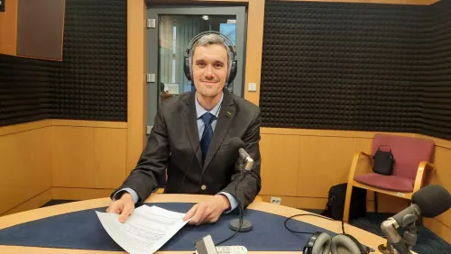 Dr. Martin Holinka, M.D., Ph.D., in the Programme Pharmacy on Czech Radio Ostrava